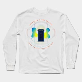 CONSULTING DETECTIVE & TIMETRAVEL INVESTIGATOR Long Sleeve T-Shirt